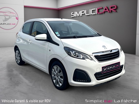 Peugeot 108 courroie ok  garantie 12 mois  régulateur de vitesse occasion simplicicar la fleche simplicicar simplicibike...