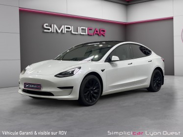 Tesla model 3 autonomie standard plus rwd - test soh 95% - garantie constructeur occasion simplicicar lyon ouest simplicicar...