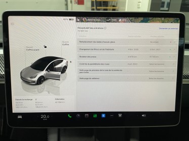 Tesla model 3 autonomie standard plus rwd - test soh 95% - garantie constructeur occasion simplicicar lyon ouest simplicicar...