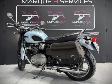 Triumph bonneville t120 garantie 12 mois. occasion simplicicar magny-en-vexin simplicicar simplicibike france