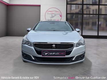 Peugeot 508 sw 2.0 bluehdi 180ch ss eat6 allure carplay toit panoramique garantie 12 mois occasion simplicicar brive la...