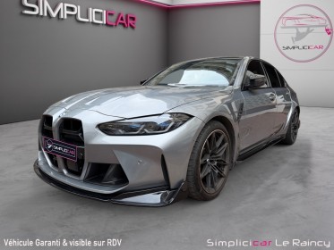 Bmw m3 competition g80 xdrive 510 ch bva8 pack m carbone véhicules français entretiens bmw garantie 12 mois occasion...