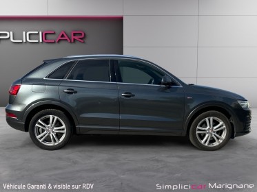 Audi q3 q3 2.0 tdi 150 ch s tronic 7 s line garantie 12 mois son bose attelage occasion simplicicar marignane  simplicicar...