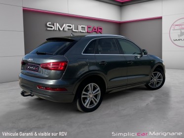 Audi q3 q3 2.0 tdi 150 ch s tronic 7 s line garantie 12 mois son bose attelage occasion simplicicar marignane  simplicicar...