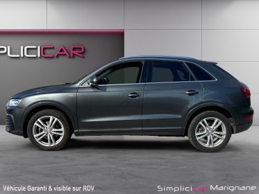 Audi q3 q3 2.0 tdi 150 ch s tronic 7 s line garantie 12 mois son bose attelage occasion simplicicar marignane  simplicicar...