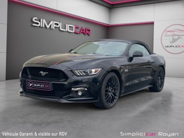Ford mustang convertible v8 5.0 421 gt auto garantie 12 mois occasion simplicicar royan simplicicar simplicibike france