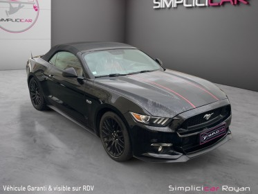 Ford mustang convertible v8 5.0 421 gt auto garantie 12 mois occasion simplicicar royan simplicicar simplicibike france
