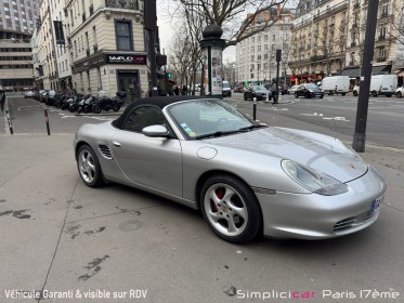 Porsche boxster 3.2i s tiptronic s / entretien porsche/ interieur cuir /jantes turbo / psm / echappement sport / garantie...