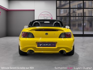Honda s2000 roadster ap1 2.0 vtec 240ch spa yellow occasion simplicicar lyon ouest simplicicar simplicibike france