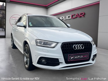 Audi q3 2.0 tdi 140 ch s line  attelage  garantie 12 mois occasion simplicicar la fleche simplicicar simplicibike france
