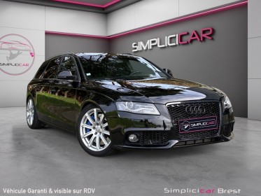 Audi a4 v6 3.0 tdi 240 dpf quattro s line tiptronic a - garantie 12 mois occasion simplicicar brest simplicicar simplicibike...