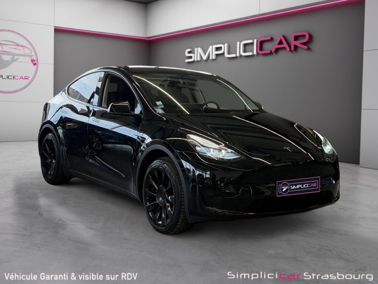 Tesla model y standard rwd - camera - jantes 20 - feux full led - son hifi occasion simplicicar strasbourg simplicicar...