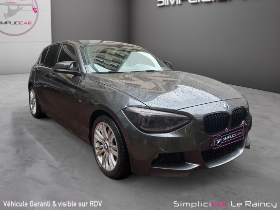 Bmw serie 1 f20 116i 136 ch sport pack m  ligne akrapovic sièges chauffants très bien entretenue garantie 12 mois occasion...