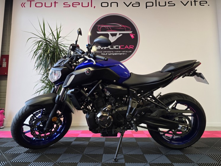 Yamaha mt 07 700 garantie 12 mois occasion simplicibike simplicicar simplicibike france