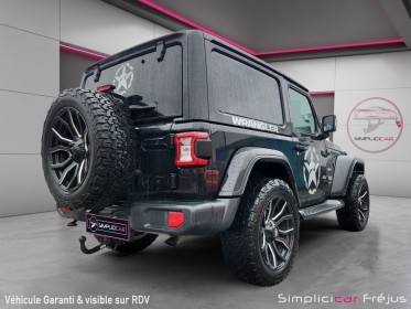 Jeep wrangler 2.0 l t 272 ch 4x4 bva8 overland  camera recul   attelage   garantie 12 mois occasion simplicicar frejus ...