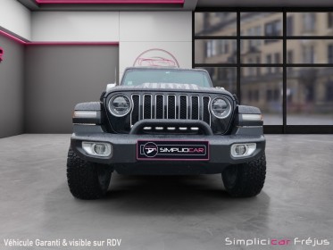 Jeep wrangler 2.0 l t 272 ch 4x4 bva8 overland  camera recul   attelage   garantie 12 mois occasion simplicicar frejus ...