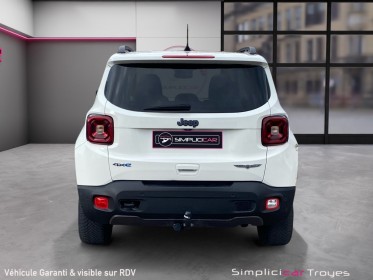 Jeep renegade 1.3 gse t4 240 phev at6 4xe caméra de recul angles morts carplay garantie 12 mois occasion barberey...