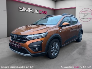 Dacia sandero tce 90 stepway confort, caméra de recul, radar ar, carplay, garantie 12 mois occasion simplicicar villejuif ...