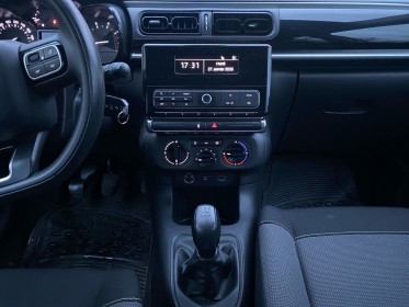 Citroen c3 1.6 bluehdi 75 ss feel - 1 ere main - entretien full citroen - line assist occasion simplicicar lagny  simplicicar...