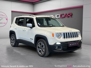 Jeep renegade 1.4 i multiair ss 140 ch limited entretien jeep - keyless go - clim bizones - jantes 18 occasion simplicicar...