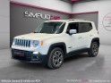 Jeep renegade 1.4 i multiair ss 140 ch limited entretien jeep - keyless go - clim bizones - jantes 18 occasion simplicicar...