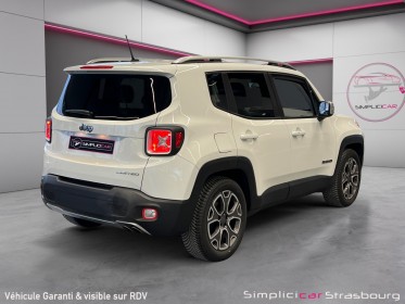 Jeep renegade 1.4 i multiair ss 140 ch limited entretien jeep - keyless go - clim bizones - jantes 18 occasion simplicicar...