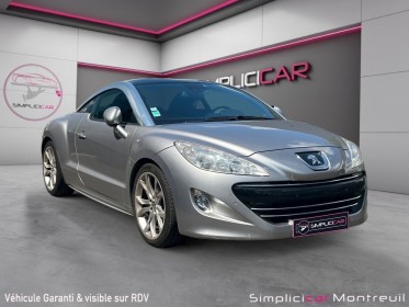 Peugeot rcz 1.6 thp 156ch/turbo changé/ligne supersprint/radar av et ar:/garantie 12 mois occasion simplicicar lyon nord...