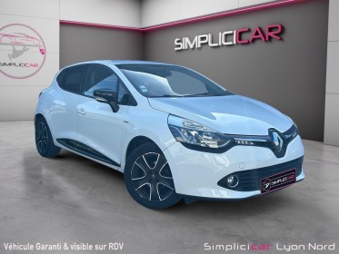 Renault clio iv 1.2 16v 75 limited carnet d'entretient complet, garantie 12mois occasion simplicicar lyon nord simplicicar...