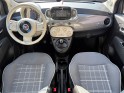 Fiat 500 serie 6 euro 6d 1.2 69 ch eco pack lounge garantie 12mois toit pano occasion simplicicar lyon nord simplicicar...