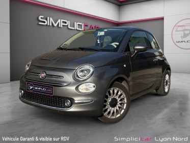 Fiat 500 serie 6 euro 6d 1.2 69 ch eco pack lounge garantie 12mois toit pano occasion simplicicar lyon nord simplicicar...