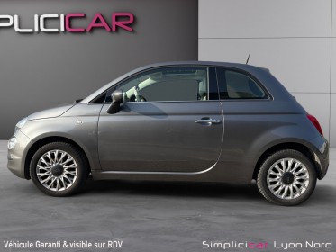 Fiat 500 serie 6 euro 6d 1.2 69 ch eco pack lounge garantie 12mois toit pano occasion simplicicar lyon nord simplicicar...
