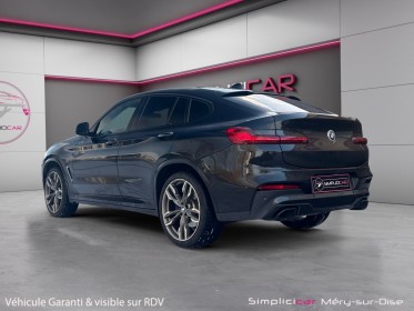 Bmw x4 g02 m40d 326ch bva8 harman kardon toit ouvrant caméra panoramique garantie 12 mois occasion simplicicar mery-sur-oise...