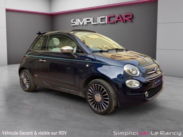 Fiat 500c my17 1.2 69 ch dualogic riva cabriolet siege cuir garantie 12 mois occasion simplicicar le raincy simplicicar...