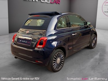 Fiat 500c my17 1.2 69 ch dualogic riva cabriolet siege cuir garantie 12 mois occasion simplicicar le raincy simplicicar...