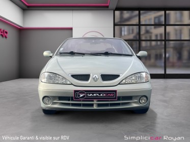 Renault megane cab 1.6i 16v dynamique distribution faite révisée et garantie occasion simplicicar royan simplicicar...