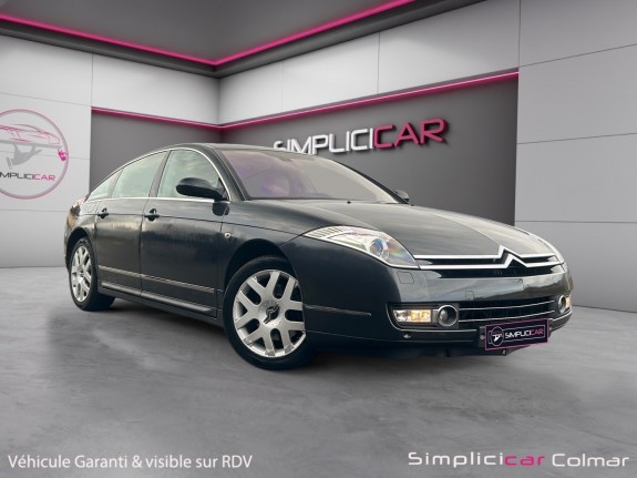 Citroen c6 c6 v6 hdi 208 sièges chauffants affichage tete haute garantie 12 mois occasion simplicicar colmar simplicicar...