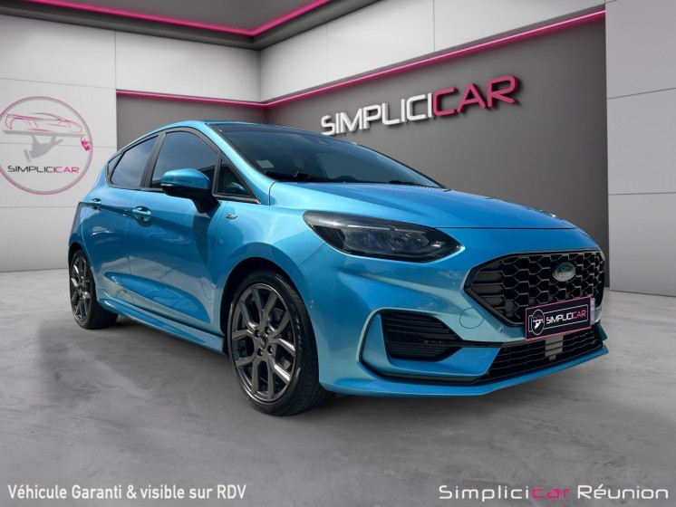 Ford fiesta 1.0 ecoboost 125cv ss mhev bvm6 st-line occasion réunion ville st pierre simplicicar simplicibike france