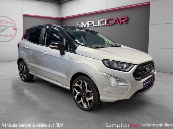 Ford ecosport 1.0 ecoboost 125ch bvm6 st line garantie 12 mois occasion montpellier (34) simplicicar simplicibike france