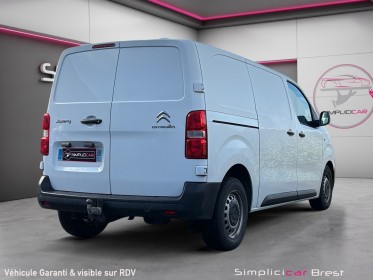Citroen jumpy fourgon gn m 2.0 bluehdi 120 ss bvm6 confort - attelage - garantie 12 mois occasion simplicicar brest...