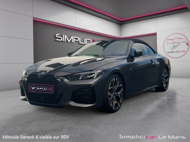 Bmw serie 4 cabriolet g23 420d 190 ch bva8 m sport modéle 2024 garantie 12 mois occasion simplicicar le mans simplicicar...