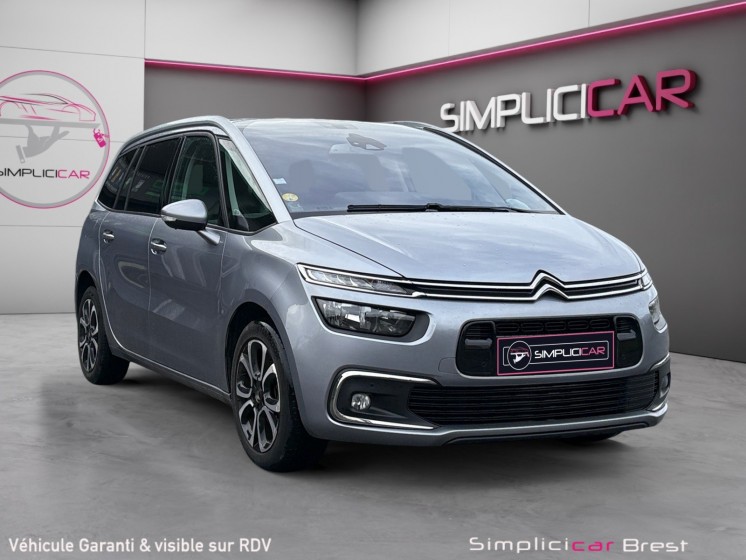 Citroen c4 spacetourer bluehdi 130 ss eat8 shine - 7 pl -  garantie 12 mois occasion simplicicar brest simplicicar...