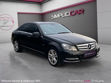 Mercedes classe c 220 cdi avantgarde régulateur radar sièges électriques garantie 12 mois occasion barberey simplicicar...
