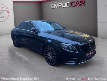 Mercedes classe e 220 d 9g-tronic sportline garantie 12 mois suivi mercedes complet toit ouvrant siège chauffant occasion...