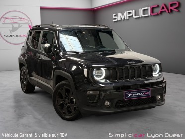 Jeep renegade 1.0 turbo t3 120 ch bvm6 edition 80th anniversary - garantie 12 mois occasion simplicicar lyon ouest...