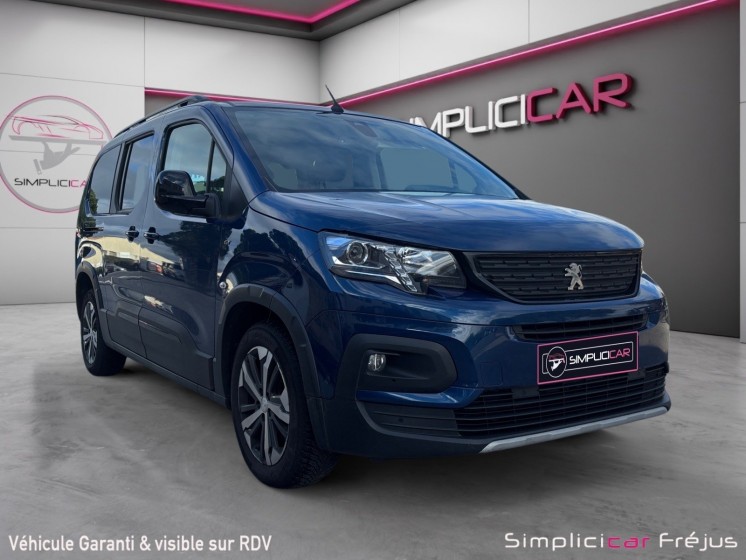 Peugeot rifter long puretech 130 ss eat8 5pl gt garantie 12 mois occasion simplicicar frejus  simplicicar simplicibike france