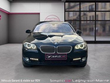 Bmw serie 5 f10 550i 407ch sport design a - pack m - entretien complet bmw - camera occasion simplicicar lagny  simplicicar...
