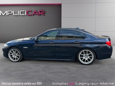 Bmw serie 5 f10 550i 407ch sport design a - pack m - entretien complet bmw - camera occasion simplicicar lagny  simplicicar...