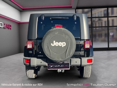 Jeep wrangler 2.8 crd 177 sahara a occasion simplicicar toulon ouest simplicicar simplicibike france