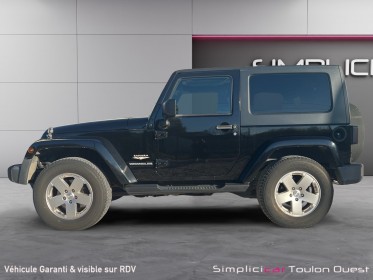 Jeep wrangler 2.8 crd 177 sahara a occasion simplicicar toulon ouest simplicicar simplicibike france
