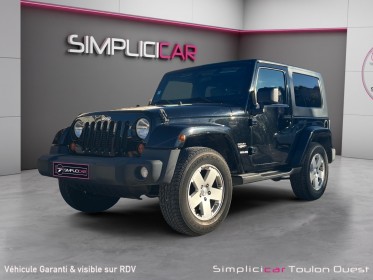 Jeep wrangler 2.8 crd 177 sahara a occasion simplicicar toulon ouest simplicicar simplicibike france